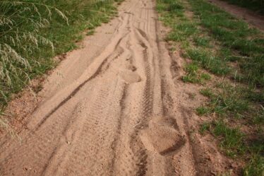 Laden met kapotte laadpoort