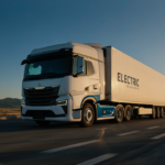 Elektrische vrachtwagens: de volgende stap in internationaal transport