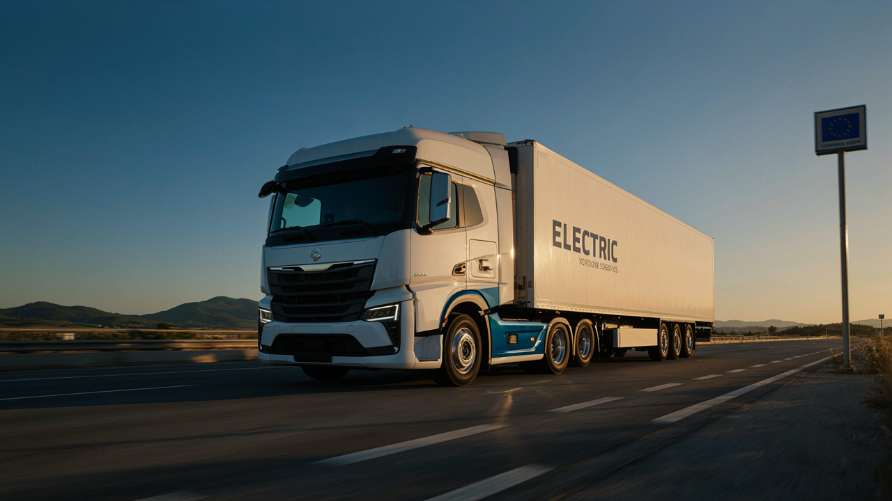 Elektrische vrachtwagens: de volgende stap in internationaal transport